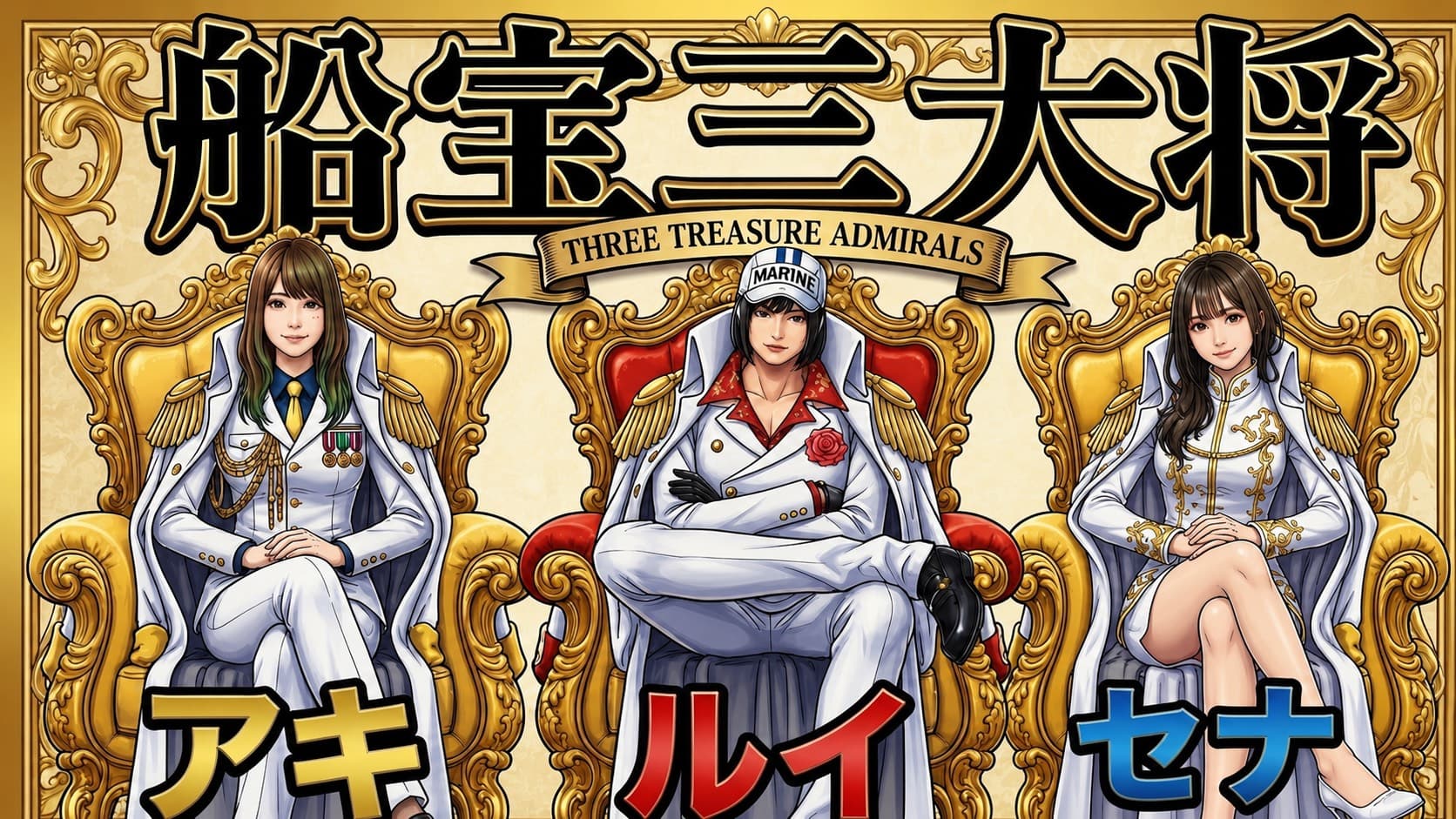 船宝最高戦力【新三大将出陣】